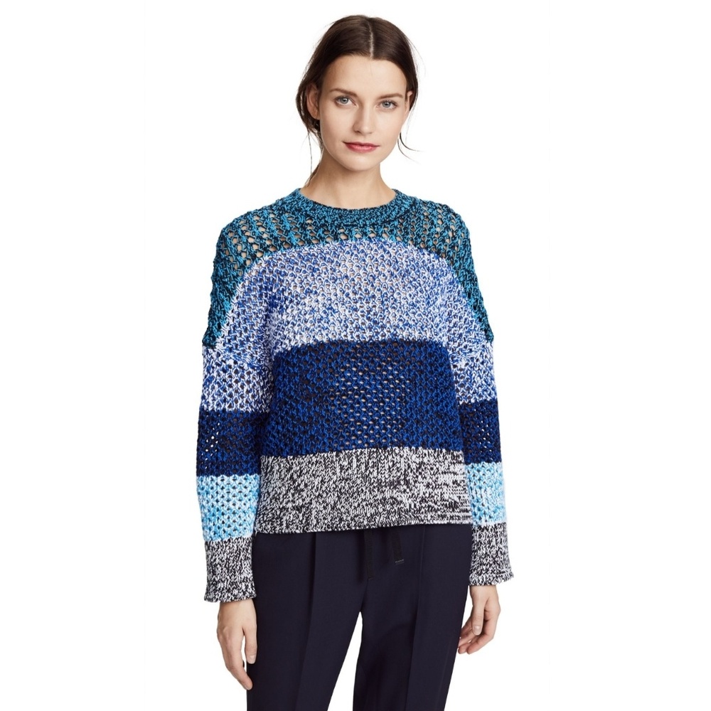 Derek Lam 10 Crosby Colorblock Knit Sweater